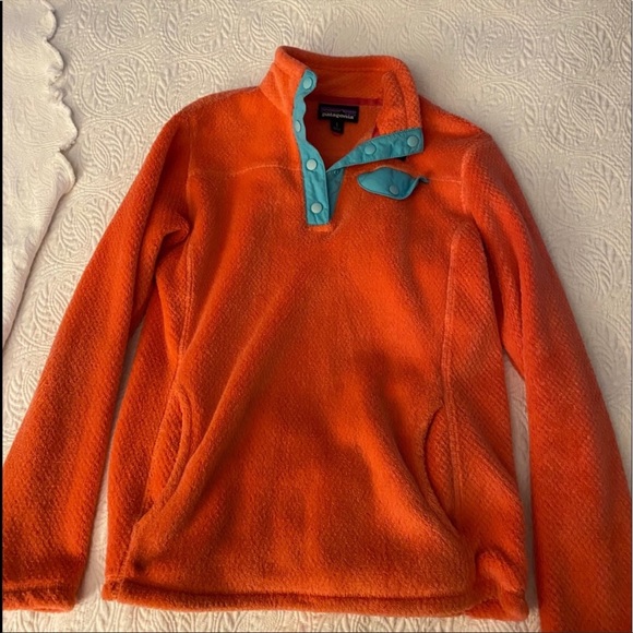 Patagonia Jackets & Blazers - Patagonia Girl’s Snap-T pullover Large (12) in Pink!